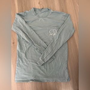 Ivory Ella blue long sleeve shirt